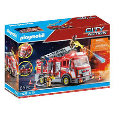 PLAYMOBIL® 71233 Feuerwehr Leiterfahrzeug Mit Licht und Sound  Neu & OVP