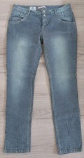 Street One Hose Jeans gestreift blau weiß Gr.31 NEU ohne Etikett
