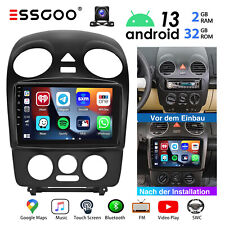 Für VW NEW Beetle 2001-2010 KAM CarPlay Android 13 Autoradio DAB+ GPS Navi 2+32G