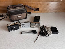 Konvolut Kameraset mit AGFAMATIC 50, AIPTEK 1.3 Mega, Canon IXUS 2 in Tasche