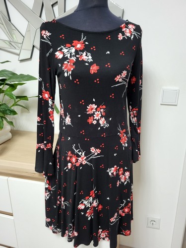 Kleid schwarz rot - kleid,, rot,