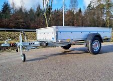 Stema Anhänger PKW Kastenanhänger STL1300 mit Bremse 1300kg 80km/h Unterlegkeile