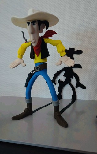 Lucky luke figur - figur, vintage