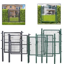 Gartentür Grün Anthrazit