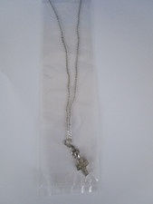 HALSKETTE SILBERFARBEN AUS