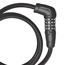 ABUS Tresor 6412C/120 Fahrradschloss Kabelschloss Spiralkabel Zahlenschloss