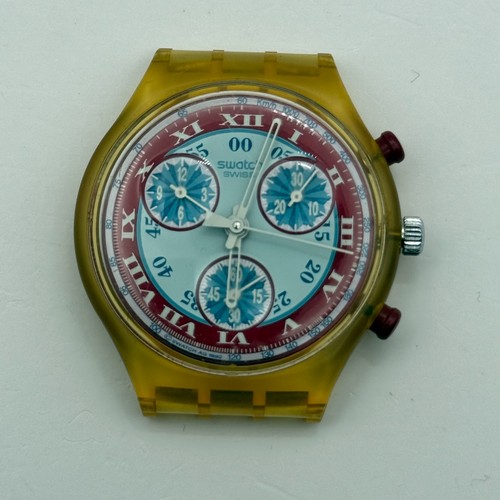 Vintage swatch chronograph - vintage, uhr
