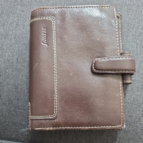Filofax braun leder - filofax,