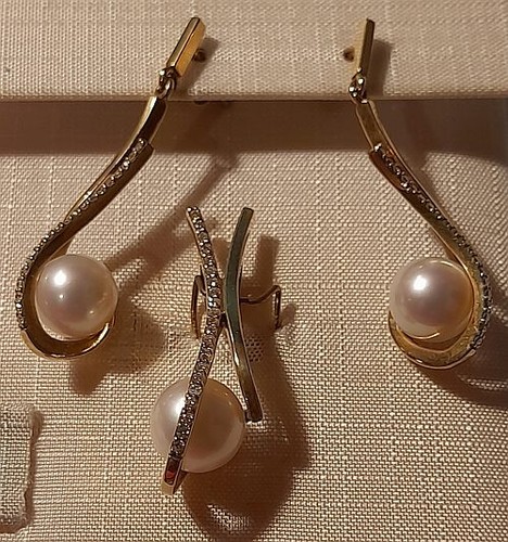 Schmuckset gold 585 - schmuckset, 585/-