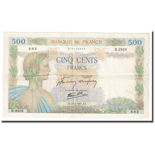 Frankreich 500 francs - 500, la