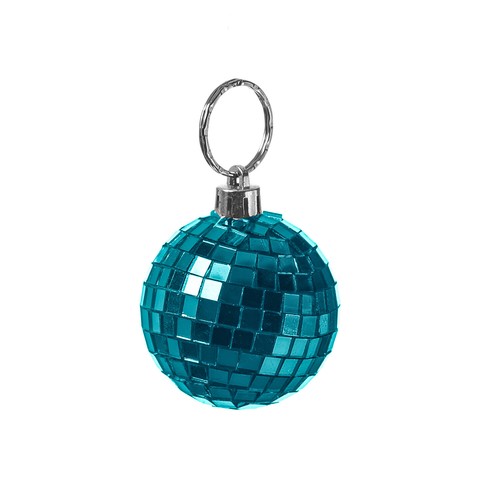 Spiegelkugel 5cm blau mini - spiegelkugel,