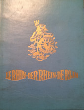 Schifffahrtsatlas Rhein Navigation, international, Rheinschifffahrt 1967, Fluß