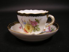 MEISSEN PORZELLAN*MOKKAGEDECK