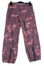Levi's Red Tab Jeans Hose Classic Damen Camouflage Cargo Pants Rot Hose Gr. M