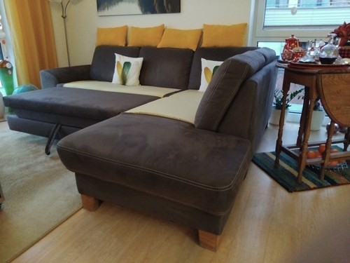 Eck sofa mit - sofa, schlaffunktion