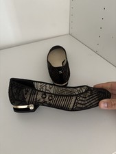 CHANEL Ballerinas Schwarz