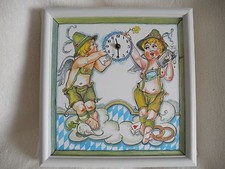 Wanduhr Uhr Bayerisch "Gaudi"