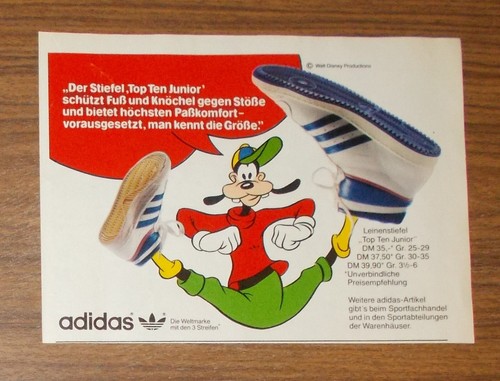Seltene werbung adidas sport - adidas,