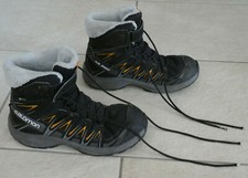 SALOMON XA PRO WATERPROOF super WINTERSTIEFEL unisex Gr 36 schwarz Sohle griffig