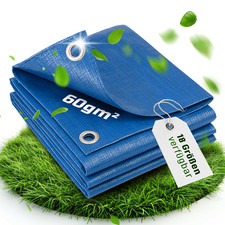 Gewebeplane Abdeckplane Industrieplane Schutzplane Bau Holz Garten Plane Ösen