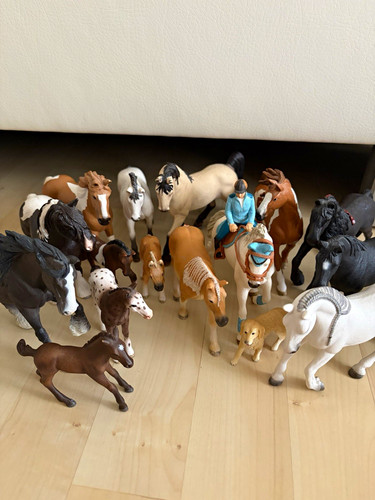 Pferdefiguren set kunststoff - pferdefiguren,
