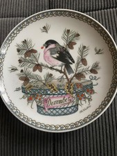 Hutschenreuter Teller, Dompfaff von Ole Winther, wie neu