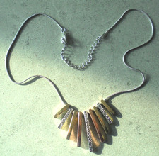 3 - farbige Halskette Schmuck