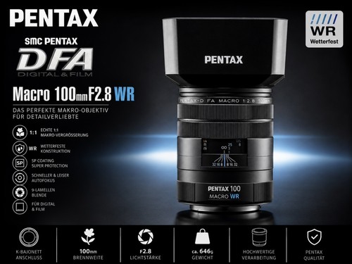 Pentax smc 100mm - fa,