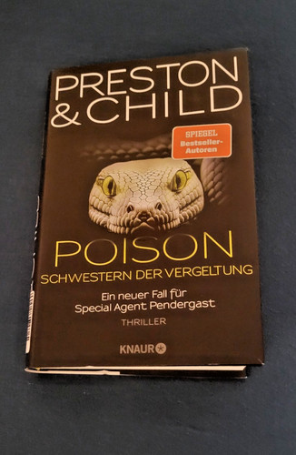 Preston child poison roman - &,