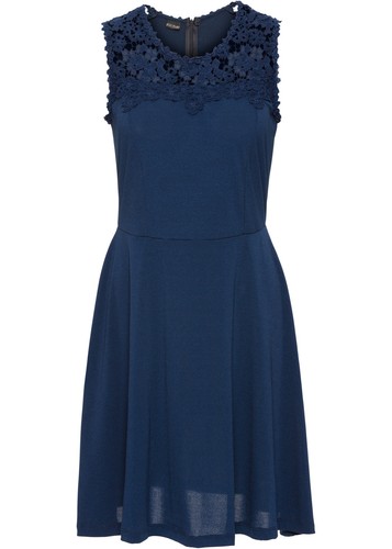Jerseykleid spitze 40 42 - gr., 40/42