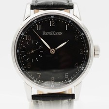 René Kern Dresswatch, Edelstahl, Swiss Made Handaufzug, Limited No 16/50 - 42 mm