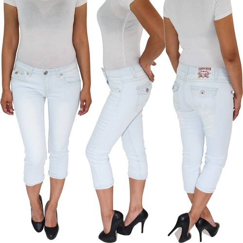 Capri jeans bemuda kurze - 3/4,