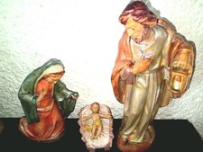 Krippenfiguren aus Holz, HL