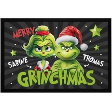 Fußmatte Weihnachten Grinch