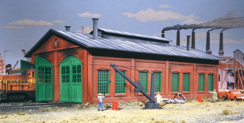 Spur bausatz lokschuppen - --,