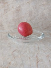 Apfelreibe Glas Vintage 19 cm