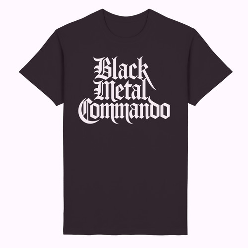 Black metal commando shirt - commando, |