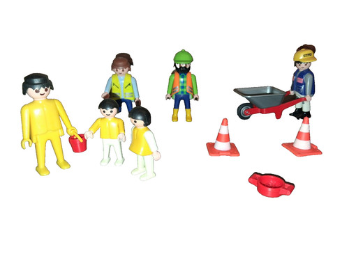 Playmobil baustellen set - playmobil, baustellen-set: