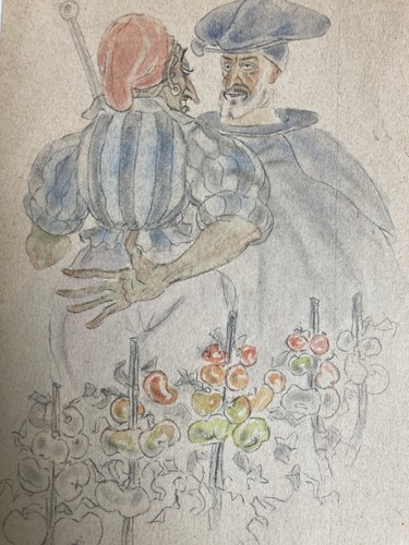 Aquarellmalerei 1930