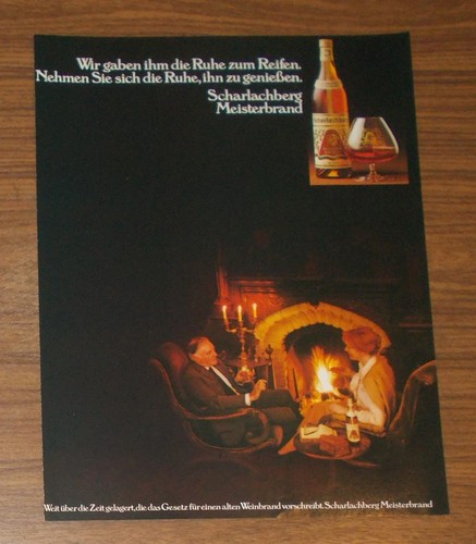 Seltene werbung scharlachberg - werbung,