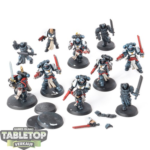 Black templars 10x primaris - black,