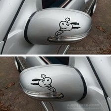 2x Aufkleber Snoopy 9cm winken