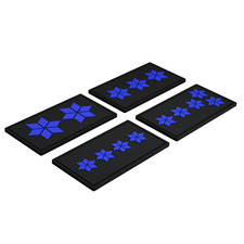 Patch Force - Polizei Rubberpatch Dienstgradabzeichen mittlerer Dienst (mD)