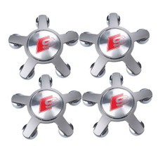 4X Felgendeckel Nabendeckel Auto Für AUDI AUDI A1 A2 A3 A4 Ref: 4F0601165N Grau