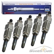 5x BERU GLÜHKERZE FÜR VW TRANSPORTER BUS T4 2.4 D