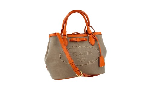 Prada logo jacquard - prada, canvas