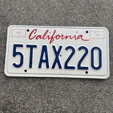 Original US Auto Kennzeichen Nummernschild USA 🇺🇸 California 