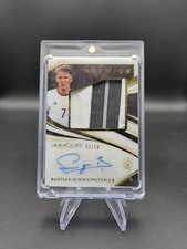 Panini Immaculate 2020 Bastian Schweinsteiger Auto Patch /10 Deutschland
