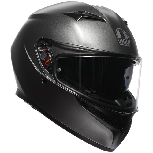 Agv solid matt luna grey - agv,