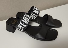Love Moschino Leder Sandalen